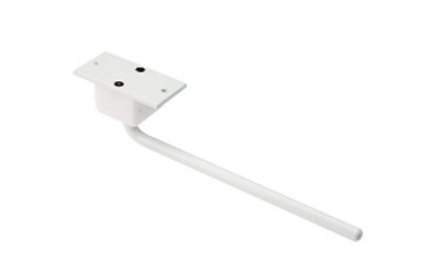 Holder Bar, Under Counter Swing Mount, White