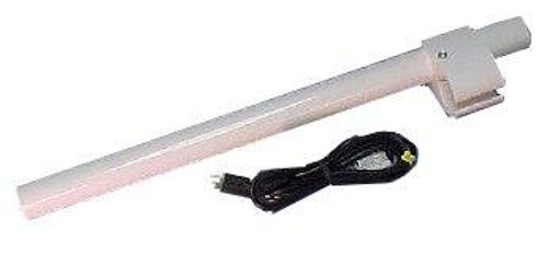 Light Post Extension, 30", P&C Bushing, White