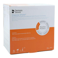 Disposa-Shield Barrier Multi Use 4 in x 6 in Clear 1200/Roll