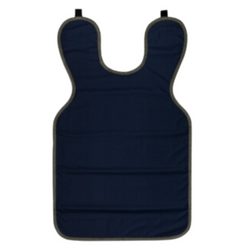 Soothe-Guard Navy Blue Lead-Lined Adult Apron without Collar 0.5mm