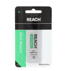 Reach Waxed Mint Floss 200 yd w/dispenser