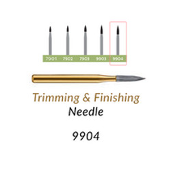Carbide Burs. FG-9904 T&F 30-blades Needle. Pack of 100/Bag
