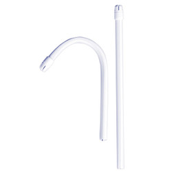 Saliva Ejectors White with White Tip 1000/Case