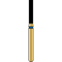 Alpen FG 837C 014 Flat End Cylinder Diamond Bur 5/Pk