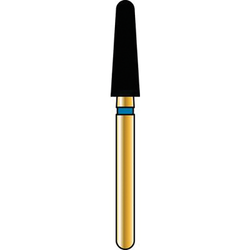 Alpen FG 856C 025 Round End Taper Diamond Bur 5/Pk