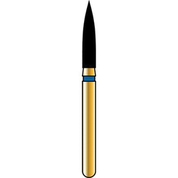 Alpen FG 862C 016 Flame Shape Diamond Bur 5/Pk