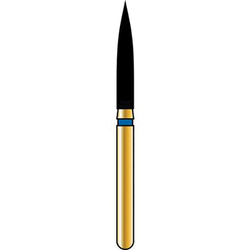 Alpen FG 863C 016 Flame Shape Diamond Bur 5/Pk