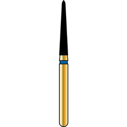 Alpen FG 879KC 016 Curettage/Pointed Taper Diamond Bur 5/Pk