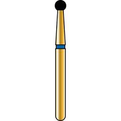 Alpen FG 850 10F 018 Round End Taper Diamond Bur (5/Pk)