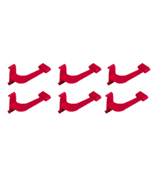 XCP Bite Blocks Bite-Wing, Red #2H, 6/Pk
