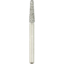 Robot Point Tapered Cylinder (Corner Round) Diamond FG 791 Regular 6/pk