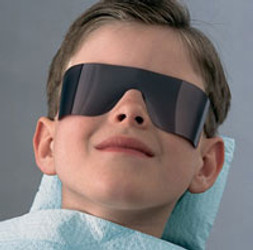 Protect-A-Lens Smoke Disposable Patient Protective Eyewear. One size fits all