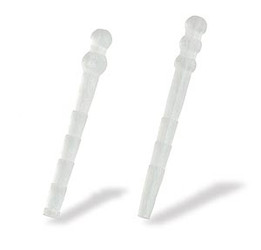 ParaPost Fiber Lux Posts - Size #6, Black 5/Pk. Parallel Translucent Fiber Posts