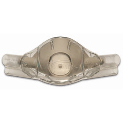 ClearView Single-Use Nasal Hoods -Large Adult, Unscented Grey 12/Box