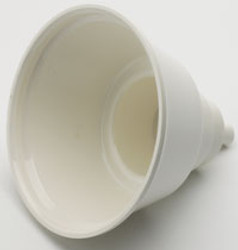 DCI Dry Oral Cup, 4' diameter x 4-1/2' high, Each. White Autoclavable Plastic