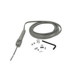 Quick-Clean Continental Syringe w/Gray Straight Tubing. Quick change tip