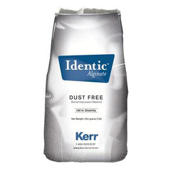 Identic Dust Free Alginate Fast Set - 1 lb Bag. Anti-microbial, Pink, Cinnamon