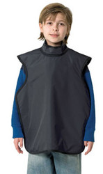 DUX Dental X-Ray Apron Lead Free, Microfiber Front, with Collar, Child