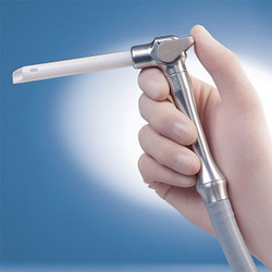 Ergo-Vac HVE Handpiece, Stationary Head with Swivel. Brings ergonomic