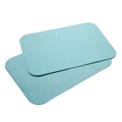 House Brand 8-1/2' x 12-1/4' BLUE Ritter 'B' Paper Tray Cover, Box of 1000