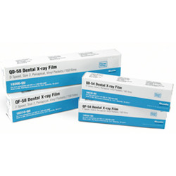 House Brand #2 D-58 Speed D Periapical X-Ray Film in a 1-Film Vinyl Packet, 150/Box