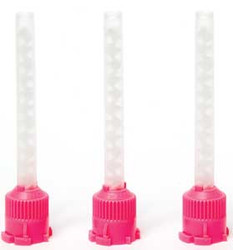 House Brand High Performance Mixing Tips - Medium (5.4 mm), Pink, Bag of 48 Tips
