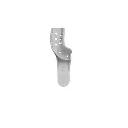 House Brand #8 Disposable Perforated Upper Right/Lower Left Quadrant Plastic