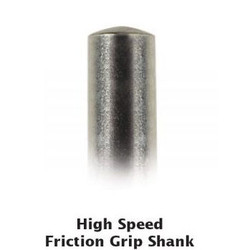House Brand FG #557 SS (short shank) straight fissure crosscut carbide bur