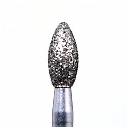 House Brand FG 368.023C Football Shaped, Coarse Grit Diamond Burs, 10/Pk