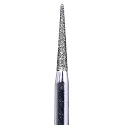 House Brand FG 858.014F Needle Shaped, Fine Grit Diamond Burs, 10/Pk