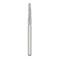 House Brand FG 847.016 Coarse Flat-End Taper Diamond Bur, Pack of 20 Burs
