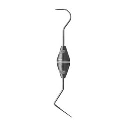 Hu-Friedy #23/QOW expro (explorer/probe) with #6 Satin Steel Handle