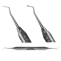 Hu-Friedy #17 DE Excavator with #6 Satin Steel Handle. For removal of carious
