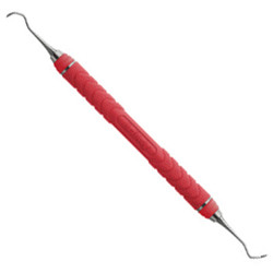 EverEdge 2.0 #204S sickle scaler with #8 ResinEight Colors handle