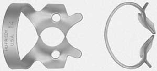 Hu-Friedy Satin Steel #14 Winged Partially erupted or Irregularly Shaped Molars