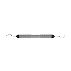 Hu-Friedy TU#17/23 double end explorer with #6 Satin Steel Handle