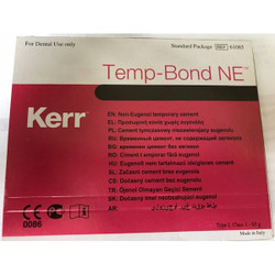 TempBond NE Tube EXPORT PACKAGE - Non-Eugenol Temporary Cement, 1 - 50 g tube