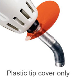 Cure Sleeve Tip Cover, fits 11 mm Tips, 400/Pk. Disposable plastic cover