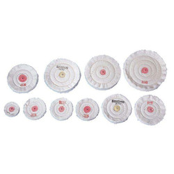 Keystone Muslin Buffs, 4' x 42 ply, Pack of 12 buffs