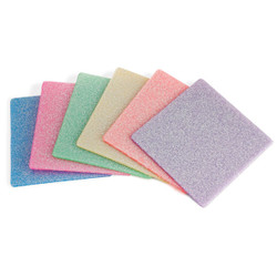 ProForm Glitter Guard Mouthguard Laminate, 125mm Round 6/Pk. Assorted colors
