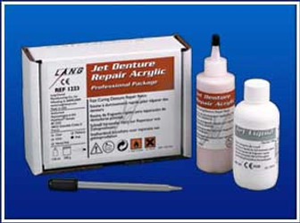 Jet Denture Repair Acrylic Denture Repair Acrylic - Pink, Fast Set
