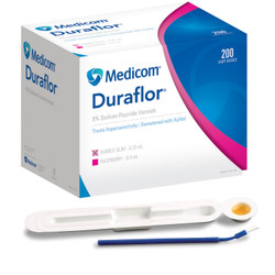 Duraflor Sodium Fluoride Varnish (5%), Bubblegum, 200 - 0.25 mL Unit Doses