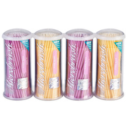Microbrush Tube Series, Fine Yellow and Pink micro-applicators. 400