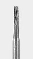 NeoBurr FG #701 SL (Surgical Length) Taper Fissure Crosscut Carbide Bur, Pack