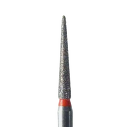 NeoDiamond FG #1314.8 Fine Grit, Pointed Cone Disposable Diamond Bur, Pack of 25