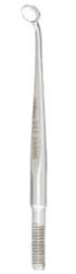 Micro Mirror 3 mm Oval - Stainless Steel, Front-surface Cone Socket Mirror