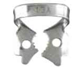 Miltex #13A Lower Molar Winged Metal Rubber Dam Clamp, single clamp
