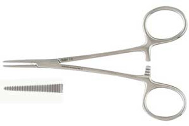 Miltex 5' Straight Halstead Mosquito Hemostat