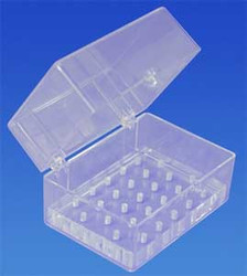 Palmero 27-Hole FG-Type Bur Block With Box, Clear Plexiglass, Comes in a clear