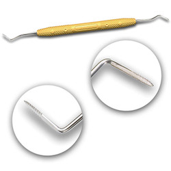 Cruise Line R258 Micro-Serrated Periotome, Posterior. Combines Laschal's